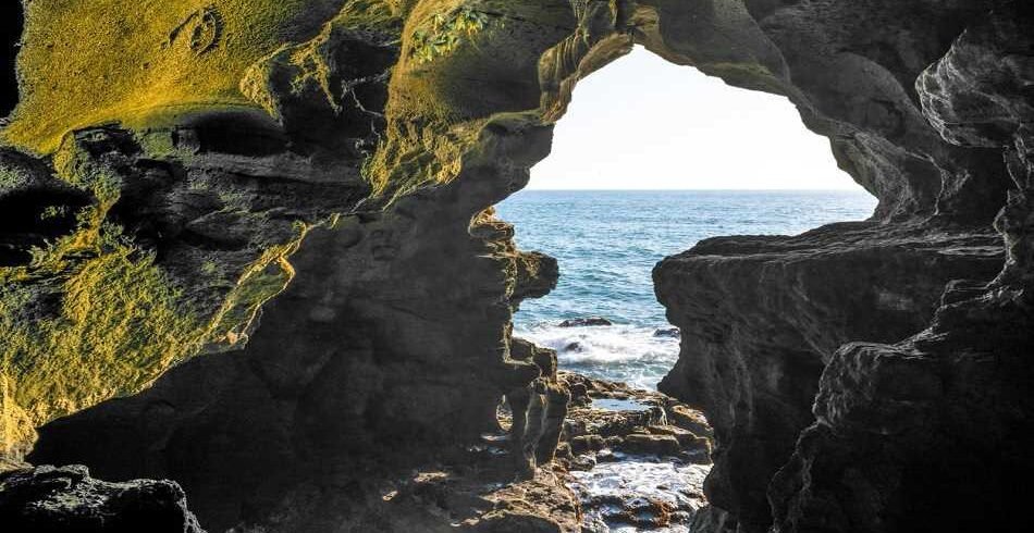 Hercules cave in atlantic ocean, tangier, Morocco