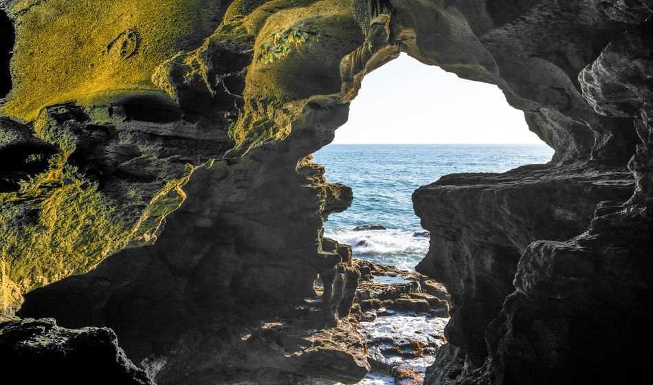 Hercules cave in atlantic ocean, tangier, Morocco